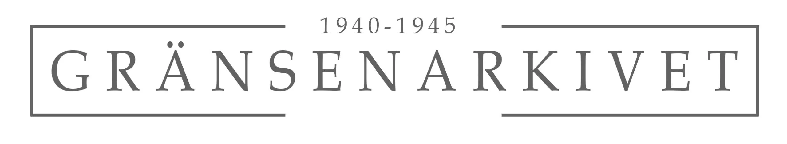 Logotype Gränsenarkivet med EU logga och Leader logga (002)